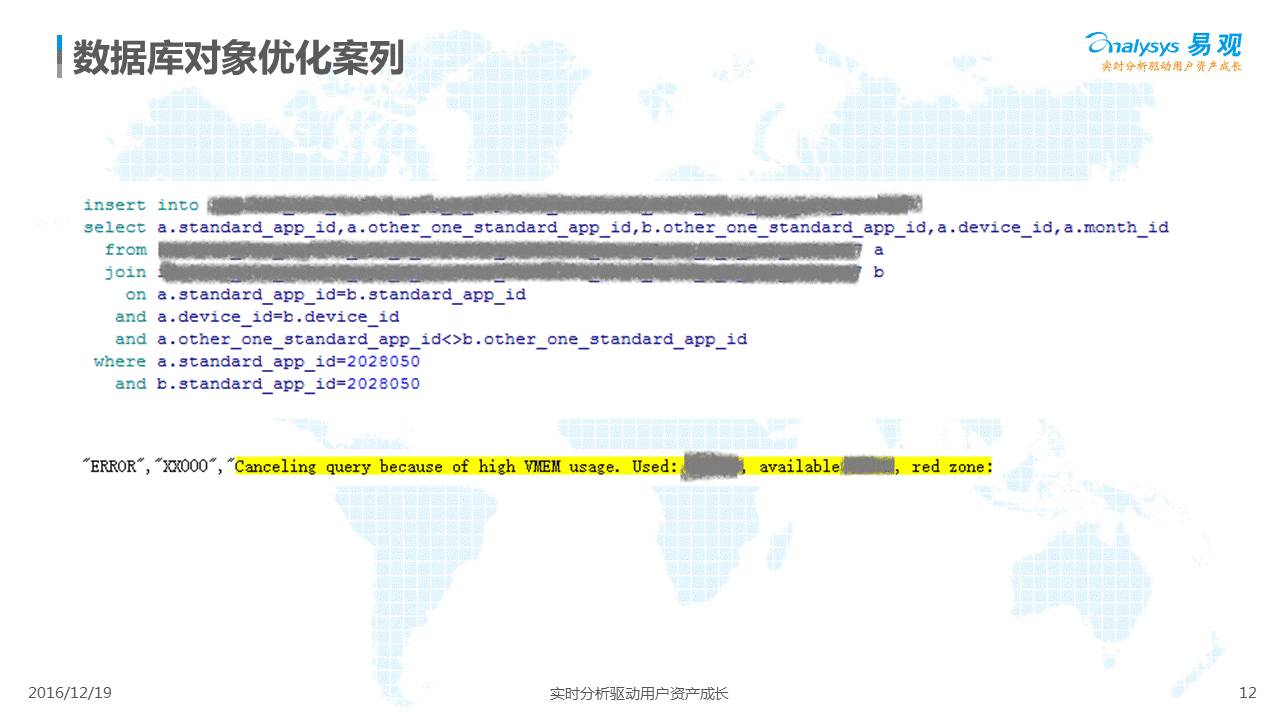 易观胡雪：数据库优化不存在捷径，思路比方法更重要！