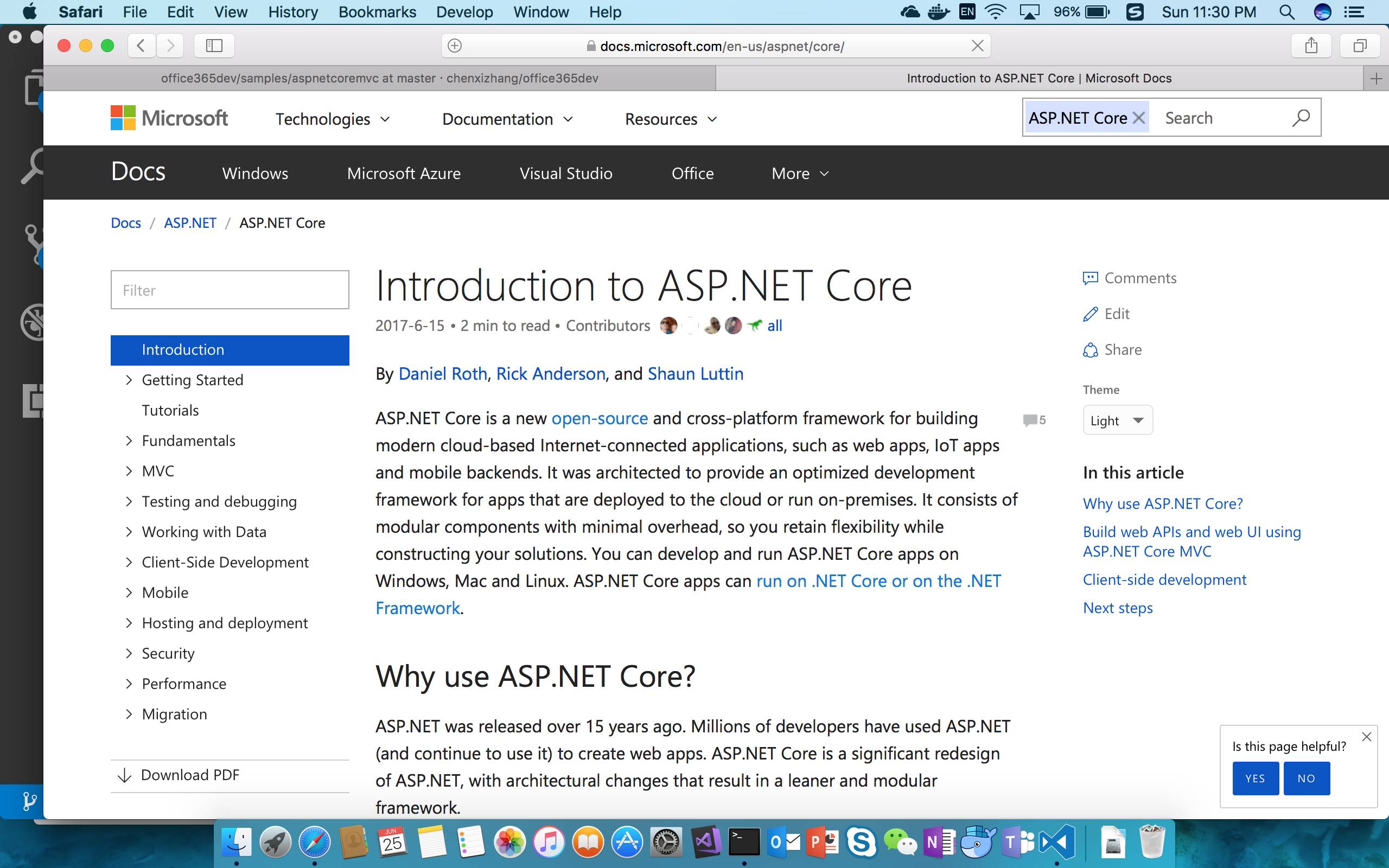 跨平台应用集成(在ASP.NET Core MVC 应用程序中集成 Microsoft Graph)