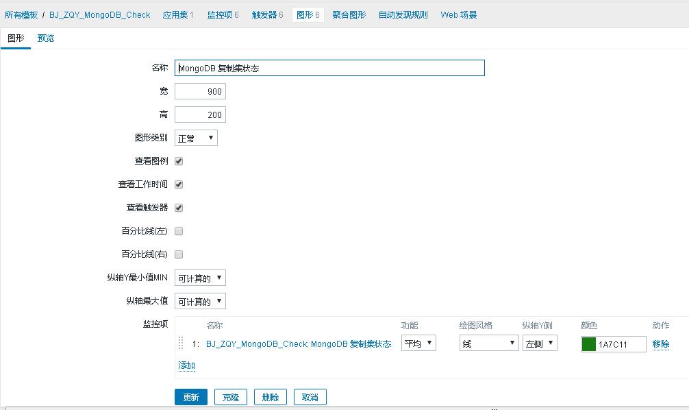 python脚本结合zabbix 监控mongodb