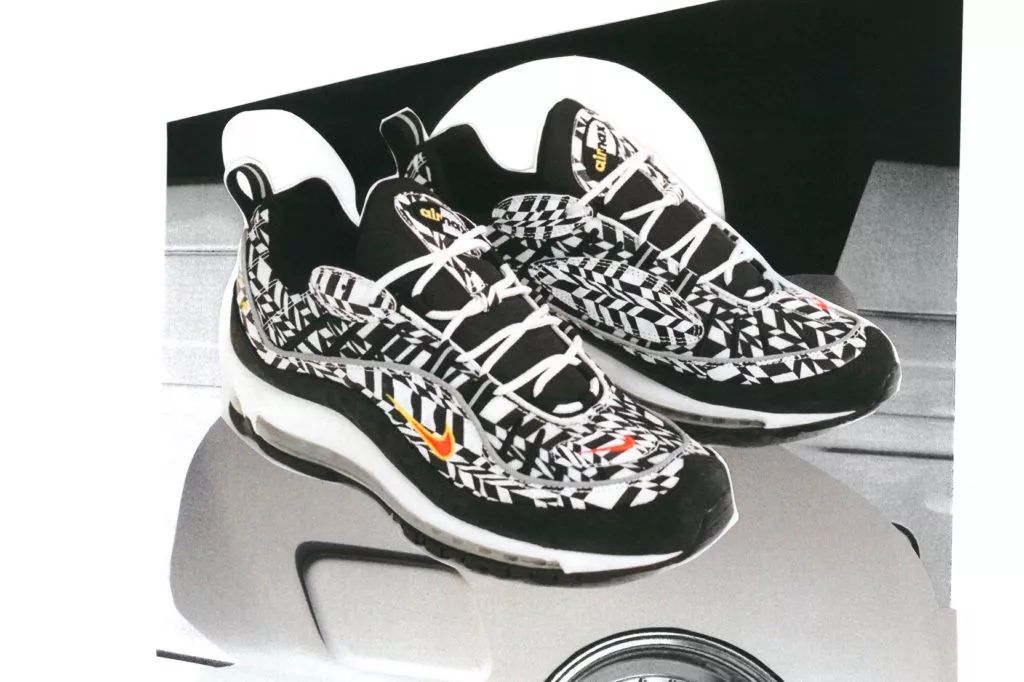 视觉冲击极强！Nike Air Max 98 “AOP”系列即将发售！