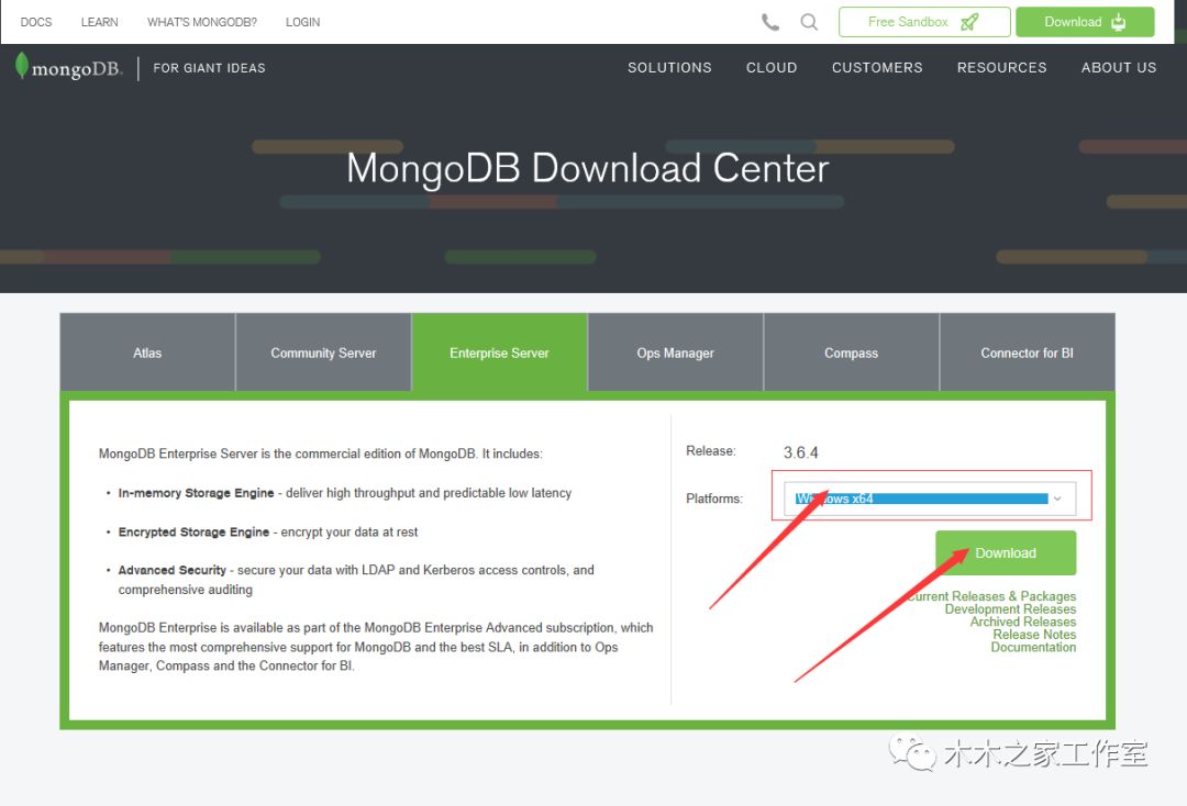 Window10下MongoDB数据库安装