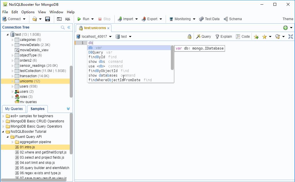 13个Mongodb GUI可视化管理工具