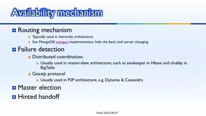 NoSQL introduction