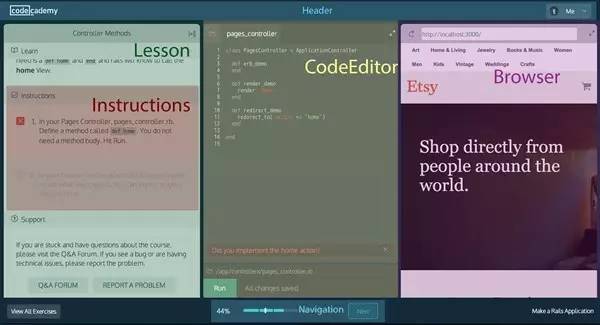 React.js大型复杂应用实战：Codecademy