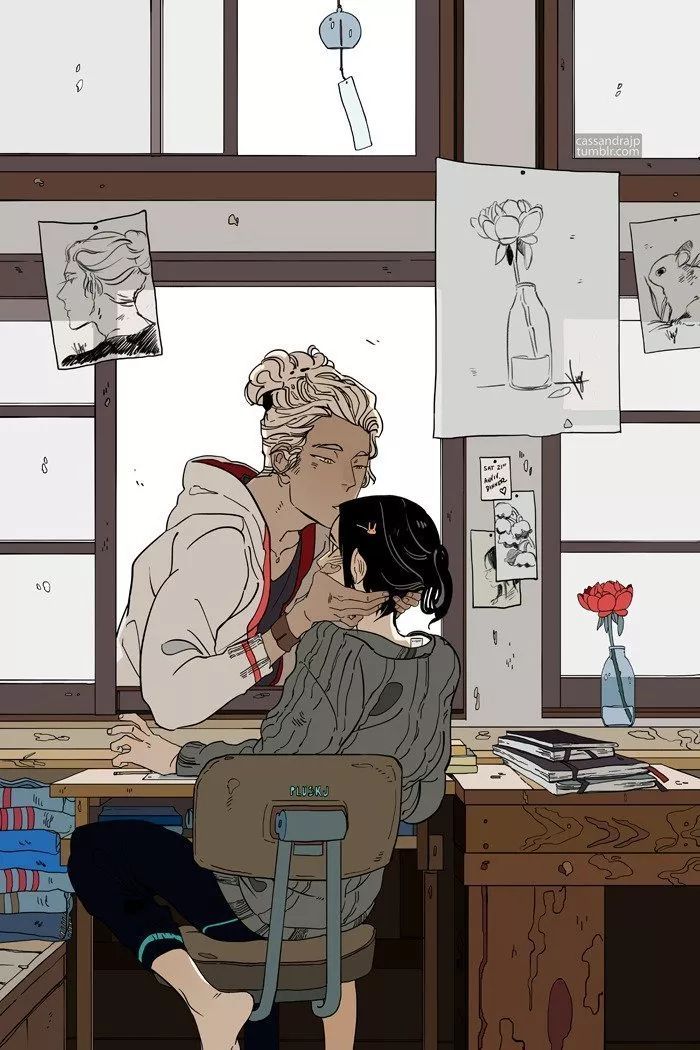 【插画师作品】第140期：美国插画师 Cassandra Jean 的人类与动物系列作品