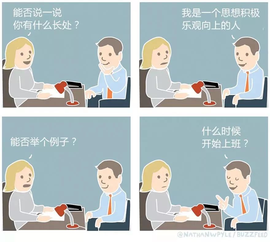 漫画 | 程序员面试神回复，HR妹子会爱上你！