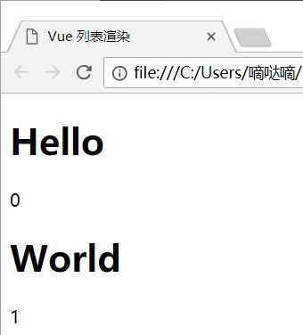 Vue.js 系列 - 列表渲染