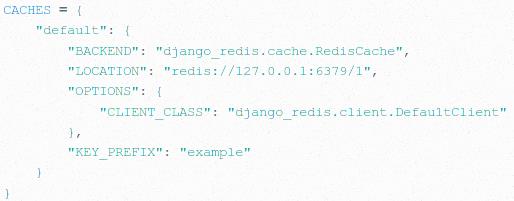 Django中使用Redis进行缓存