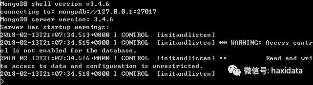 mongoDB数据库安装与配置