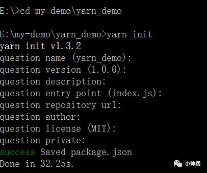 10.）yarn的安装及详细的使用入门图文教程