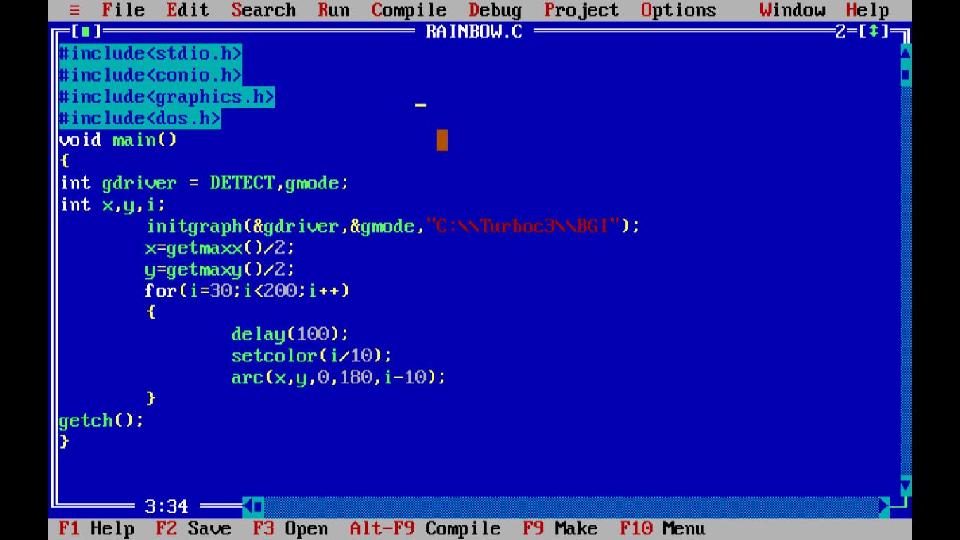 p134 段机制-c compiler for DOS