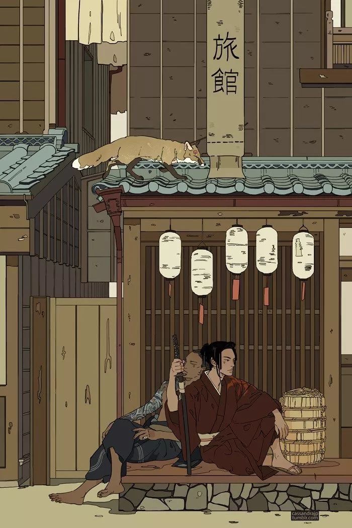 【插画师作品】第140期：美国插画师 Cassandra Jean 的人类与动物系列作品