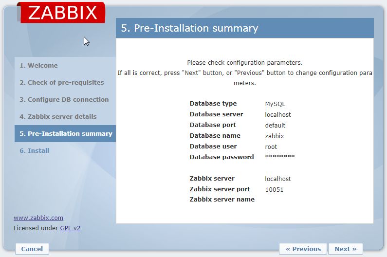 配置Zabbix