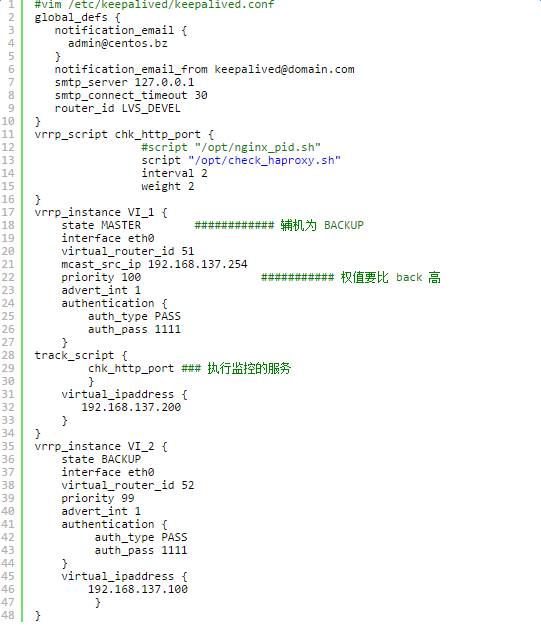 Haproxy、Keepalived双主高可用负载均衡