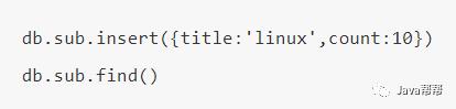 day27.MongoDB【Python教程】