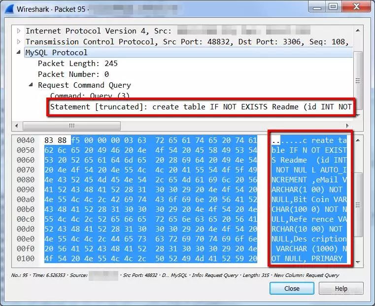 针对MySQL和Mongodb数据库的勒索软件