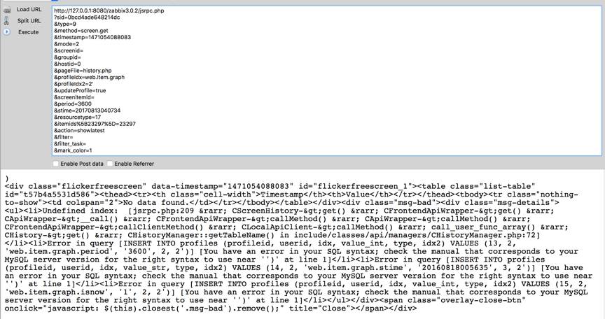 Zabbix SQL(jsrpc.php) 注入漏洞分析 （以3.0.2为例）