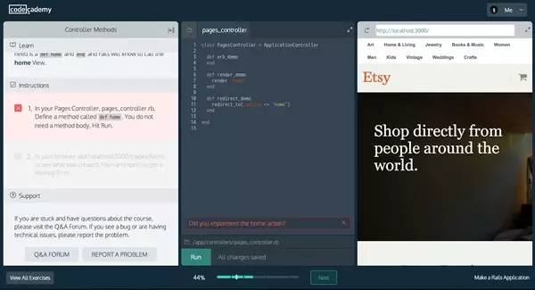 React.js大型复杂应用实战：Codecademy