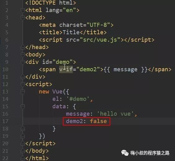 带你初识vue.js（基础知识）