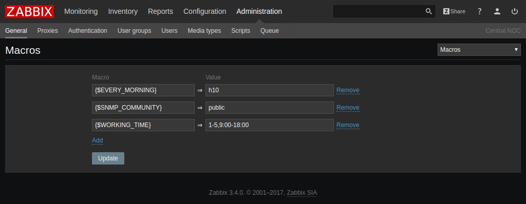 ZABBIX 3.4的新增功能，炫的眼花缭乱