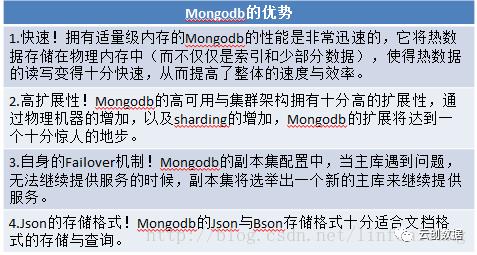 茶话小馆之MongoDB篇