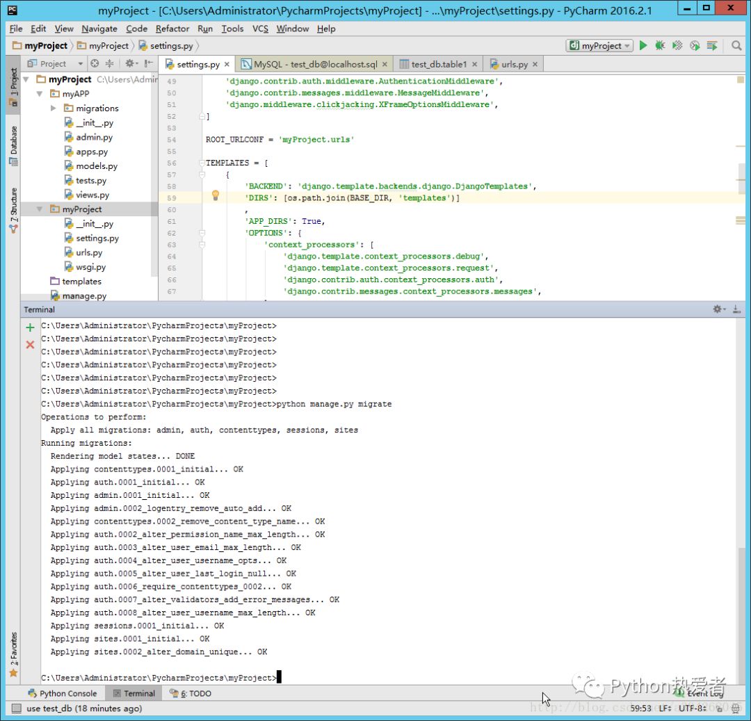 MySQL+Django+Python+Pycharm开发！这才是企业级项目！非常完善