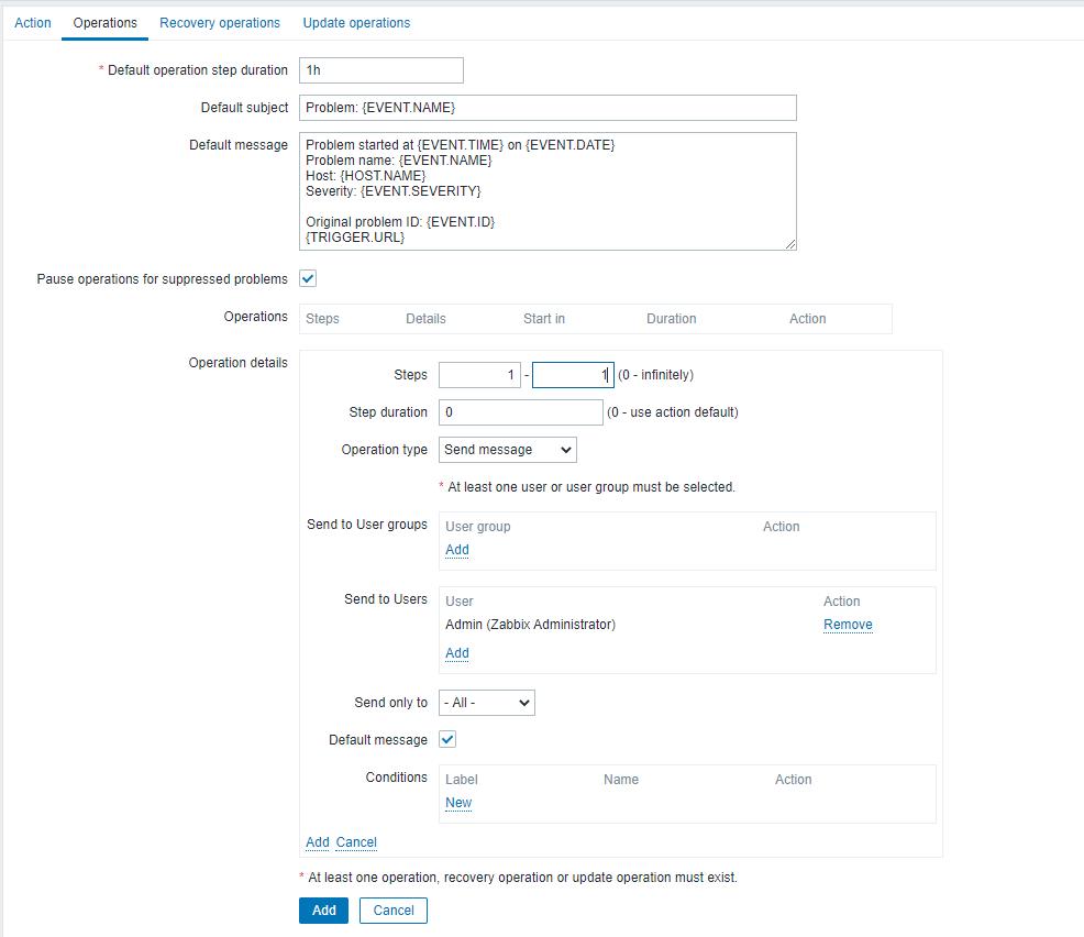 Zabbix email 配置