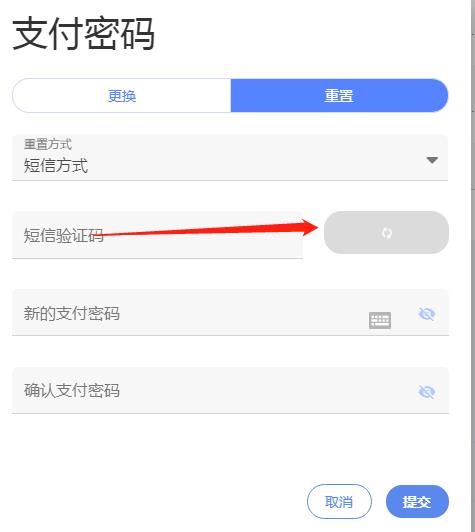 RADR（雷达）收不到短信验证码如何重置支付密码解放方法？