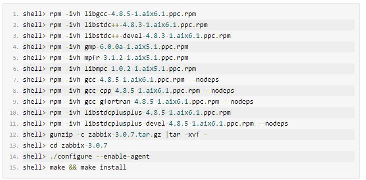 周末送资料 | Zabbix3.0 安装和配置总结