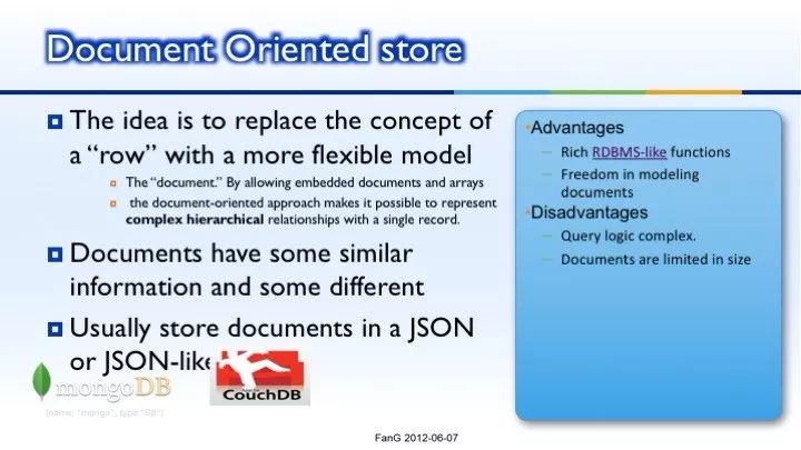 NoSQL introduction