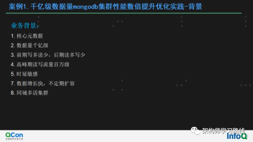 万亿级数据库MongoDB集群性能数十倍提升及机房多活容灾实践