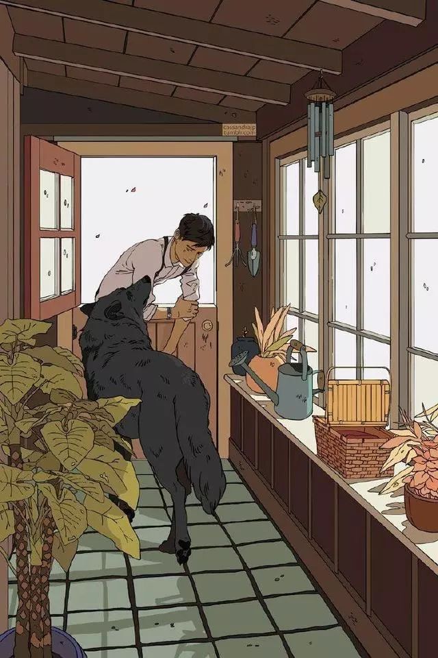 【插画师作品】第140期：美国插画师 Cassandra Jean 的人类与动物系列作品