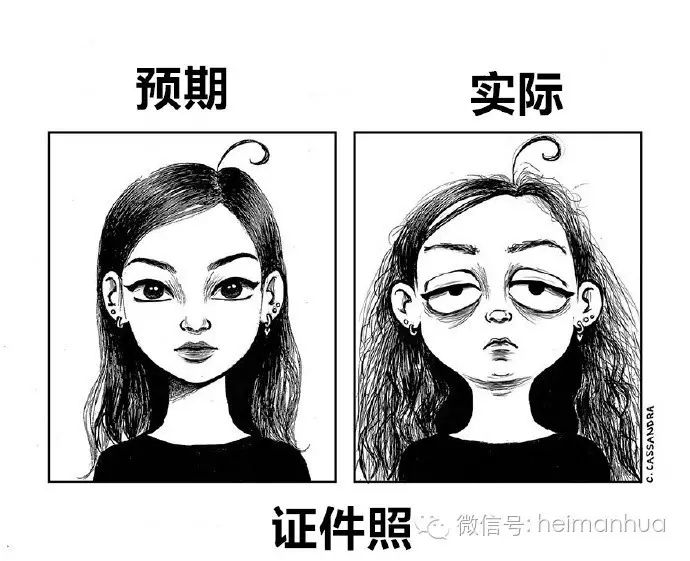 艺术家C. Cassandra的漫画系列：女人的日常