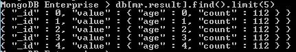 MongoDB 聚合操作