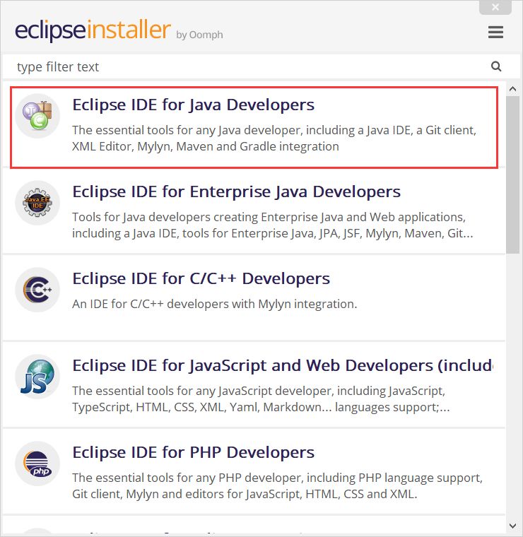 安装eclipse，开启JAVA新生活