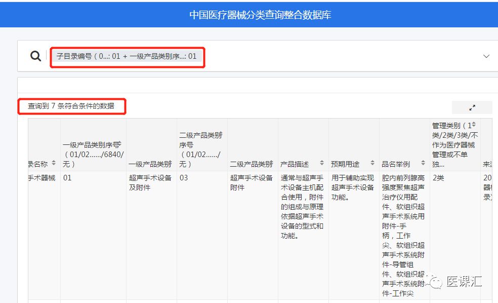 免费查询 | 中国医疗器械分类整合数据库查询，何以解忧，唯有看这儿