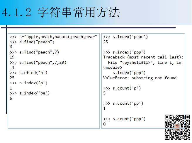 1900页Python系列PPT分享四：字符串与正则表达式（109页）