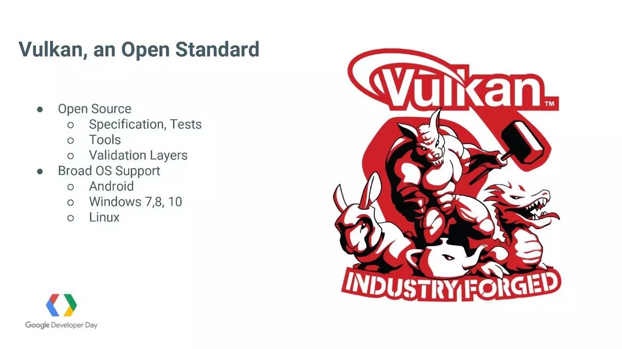 Vulkan-专为Android打造的高性能3D图像API (Google开发者大会演讲PPT&视频)