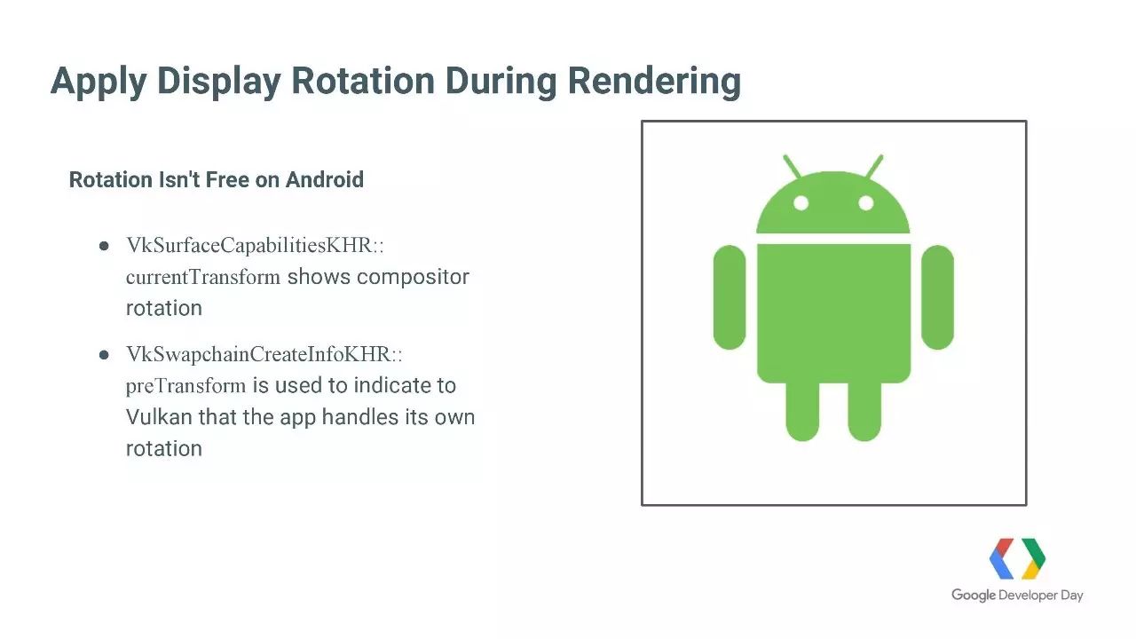 Vulkan-专为Android打造的高性能3D图像API (Google开发者大会演讲PPT&视频)