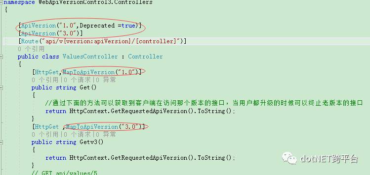 ASP.Net Core WebApi几种版本控制对比