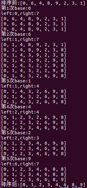 2. 快速排序 Quicksort