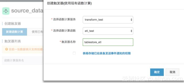 使用函数计算对表格存储中数据做简单清洗