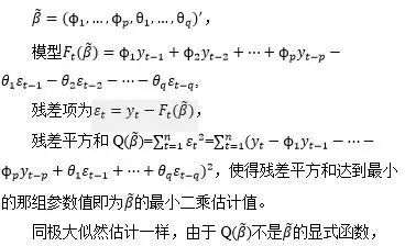 时间序列分析（六）：平稳时间序列分析之参数估计和诊断检验