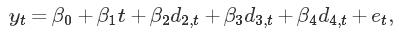 【时间序列预测】多元线性回归模型