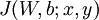 \\textstyle J(W,b;x,y)