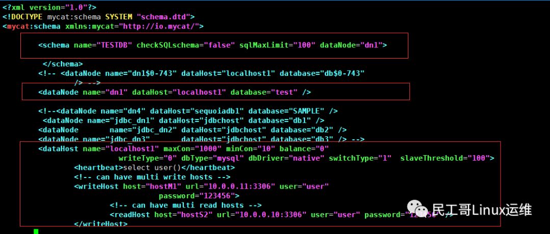 Mysql+Mycat实现数据库主从同步与读写分离