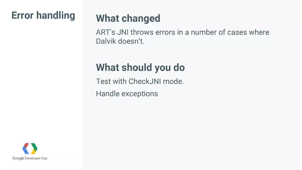 “哎呀！我的 Android 应用程序又崩溃了！” (Google开发者大会演讲PPT&视频)