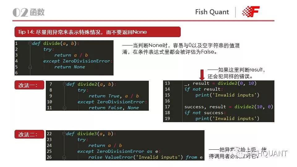 Pythonic，快速提高代码质量【附PPT】