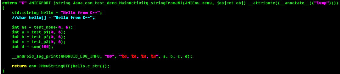 C/C++代码虚拟化保护 在移动端的应用